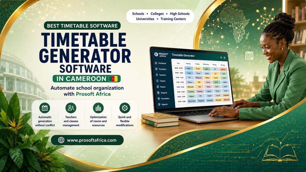 Best School Timetable Generator Software in Cameroon