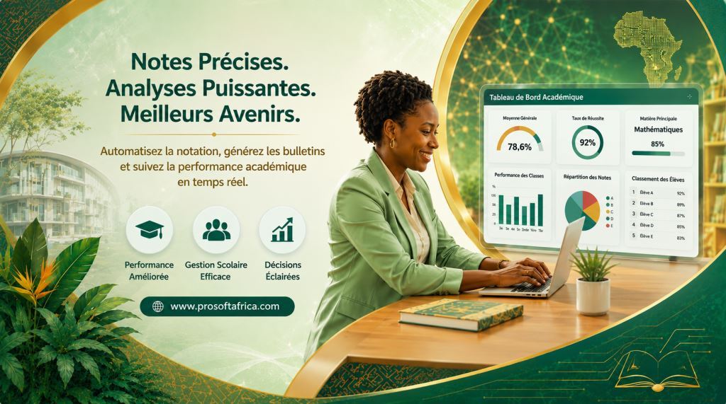 Gestion des notes et des bulletins à Yaoundé 2