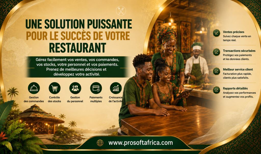 Logiciel Caisse Restaurant Cameroun 2
