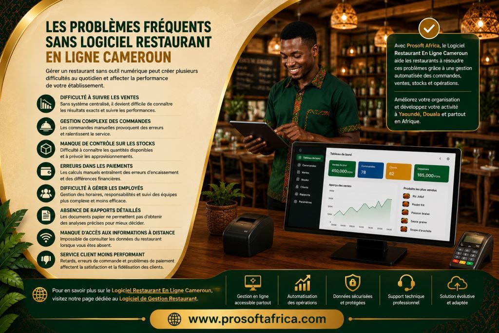 Logiciel Restaurant En Ligne Cameroun 2