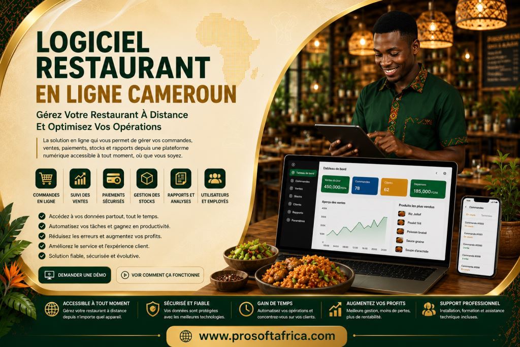 Logiciel Restaurant En Ligne Cameroun