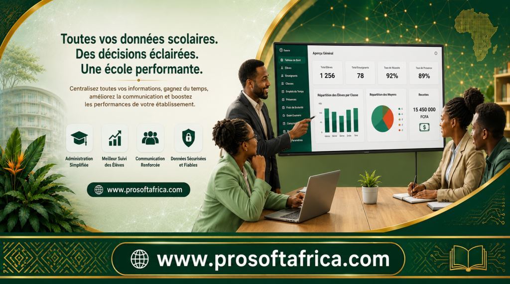 Logiciel de gestion scolaire à Yaoundé 2
