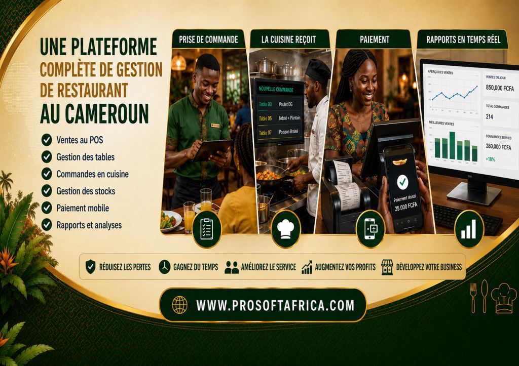 Meilleur Logiciel de Gestion Restaurant Cameroun 2