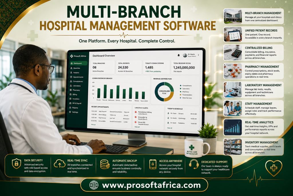 Multi-Branch Hospital Management Software