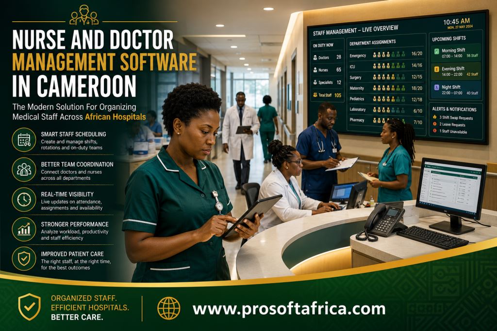 Nurse and Doctor Management Software in Cameroon
