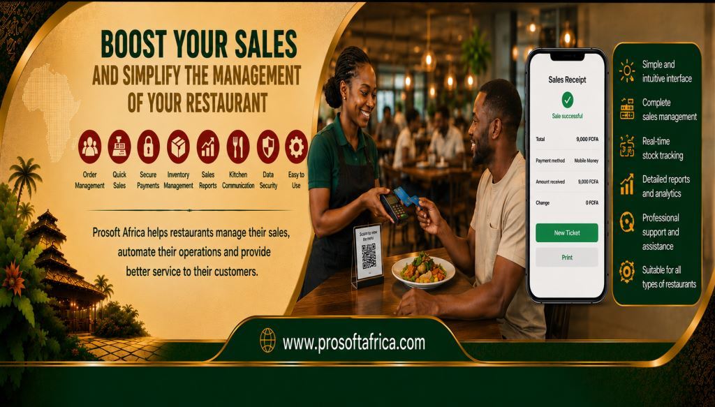 Restaurant Point of Sale Software Cameroon 2