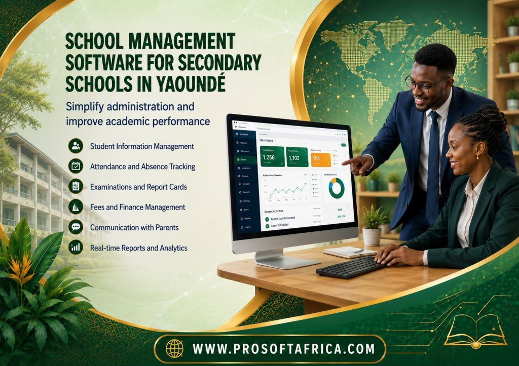 School Management Software for Colleges and High Schools in Yaoundé