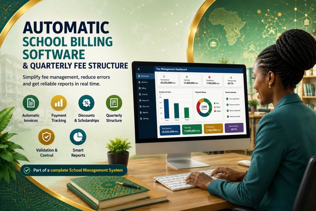 Automatic School Billing and Term Fee Structure Software
