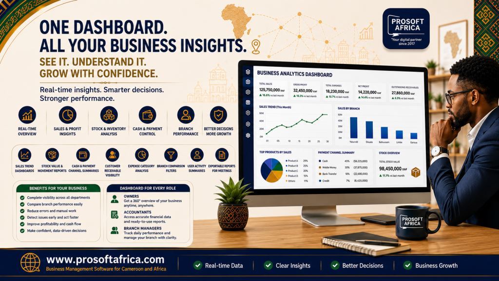 Business Analytics Dashboard for Owners, Accountants and Branch Managers 2