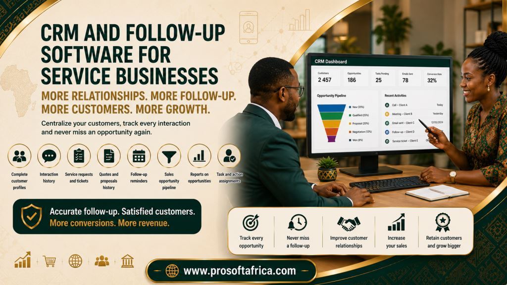 Customer CRM and Follow-Up Software for Service Businesses