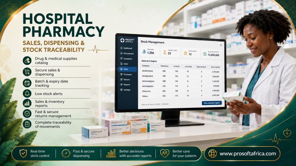 Hospital Pharmacy Sales, Dispensing and Stock Accountability Software