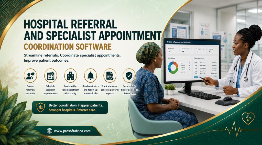 Hospital Referral and Specialist Appointment Coordination Software