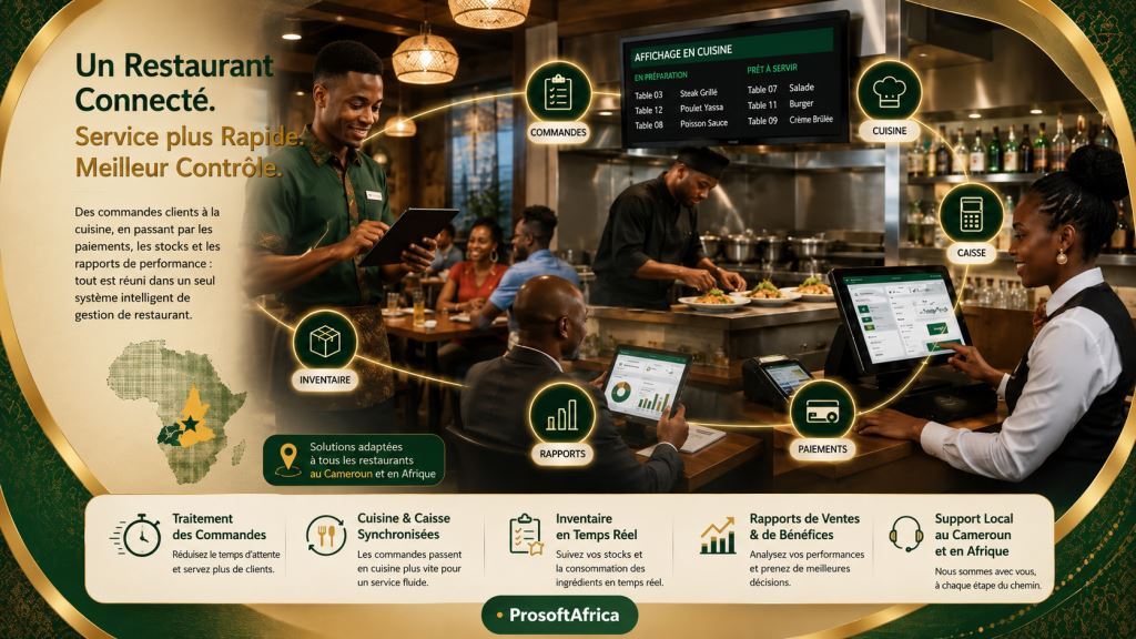 Logiciel Gestion Restaurant Cameroun