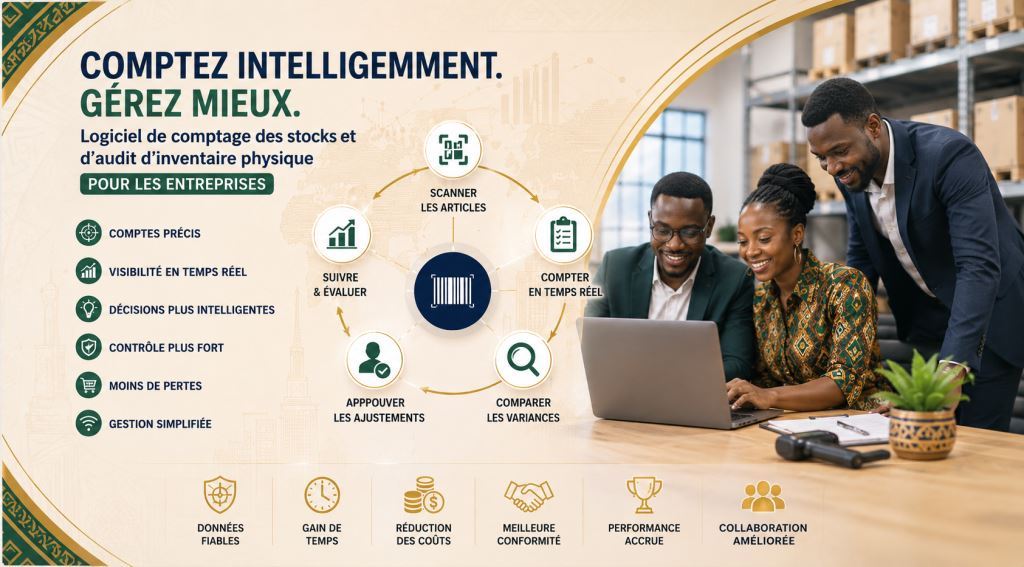 Logiciel de comptage code-barres et audit inventaire physique pour entreprises 2