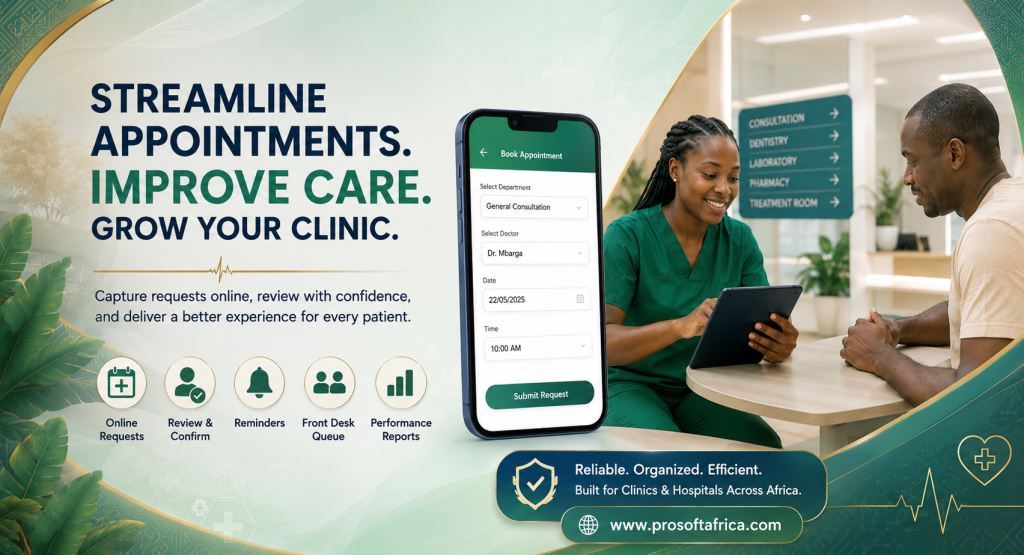 Online Appointment Request Management for Clinics and Hospitals 2