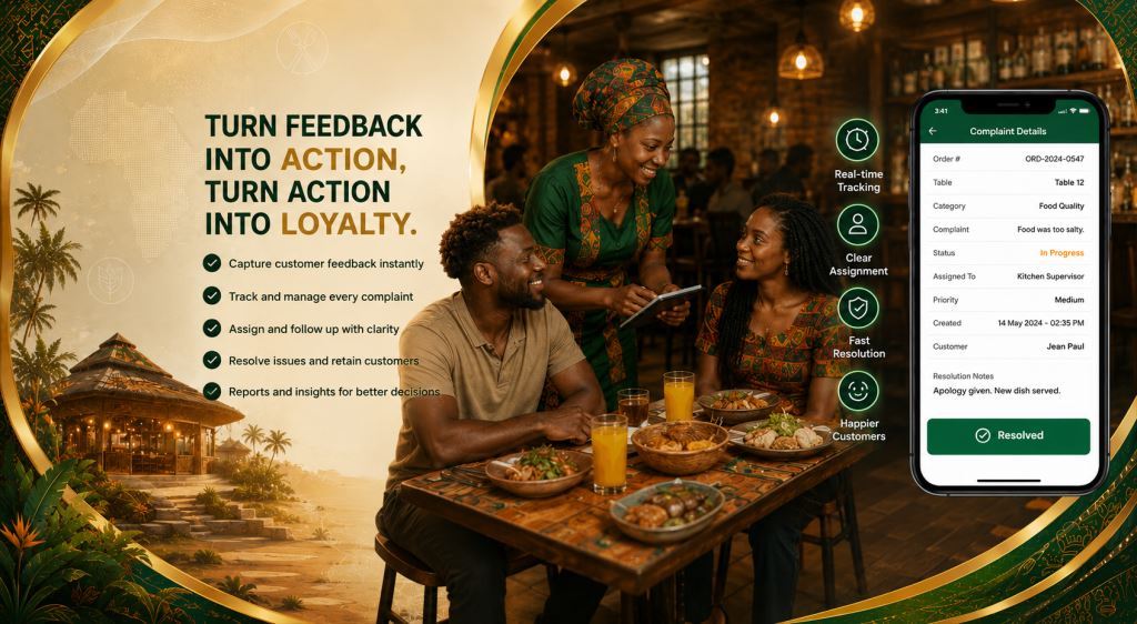 Restaurant Customer Feedback and Complaint Tracking Software 2