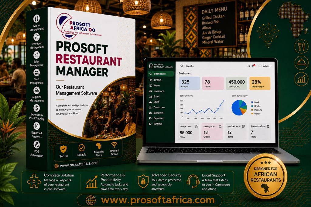 Restaurant Management Software In Cameroon 